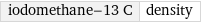 iodomethane-13 C | density