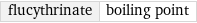 flucythrinate | boiling point