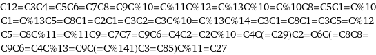 C12=C3C4=C5C6=C7C8=C9C%10=C%11C%12=C%13C%10=C%10C8=C5C1=C%10C1=C%13C5=C8C1=C2C1=C3C2=C3C%10=C%13C%14=C3C1=C8C1=C3C5=C%12C5=C8C%11=C%11C9=C7C7=C9C6=C4C2=C2C%10=C4C(=C29)C2=C6C(=C8C8=C9C6=C4C%13=C9C(=C%141)C3=C85)C%11=C27