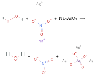  + + Na3AsO3 ⟶ + + 