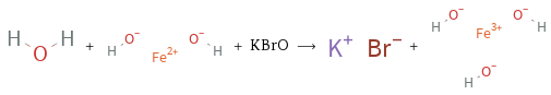  + + KBrO ⟶ + 