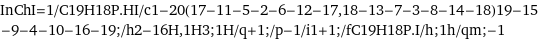 InChI=1/C19H18P.HI/c1-20(17-11-5-2-6-12-17, 18-13-7-3-8-14-18)19-15-9-4-10-16-19;/h2-16H, 1H3;1H/q+1;/p-1/i1+1;/fC19H18P.I/h;1h/qm;-1