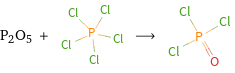P2O5 + ⟶ 
