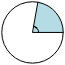 Visual representation for 4 π/9 radians