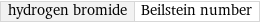 hydrogen bromide | Beilstein number