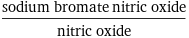 (sodium bromate nitric oxide)/nitric oxide