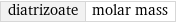 diatrizoate | molar mass