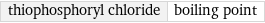 thiophosphoryl chloride | boiling point