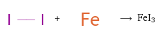  + ⟶ FeI3