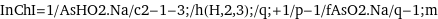 InChI=1/AsHO2.Na/c2-1-3;/h(H, 2, 3);/q;+1/p-1/fAsO2.Na/q-1;m