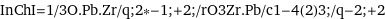 InChI=1/3O.Pb.Zr/q;2*-1;+2;/rO3Zr.Pb/c1-4(2)3;/q-2;+2