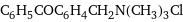 C_6H_5COC_6H_4CH_2N(CH_3)_3Cl