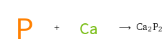  + ⟶ Ca2P2