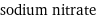 sodium nitrate