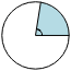 Visual representation for 9 π/20 radians