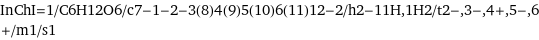 InChI=1/C6H12O6/c7-1-2-3(8)4(9)5(10)6(11)12-2/h2-11H, 1H2/t2-, 3-, 4+, 5-, 6+/m1/s1