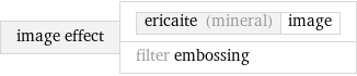 image effect | ericaite (mineral) | image filter embossing