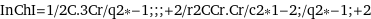 InChI=1/2C.3Cr/q2*-1;;;+2/r2CCr.Cr/c2*1-2;/q2*-1;+2