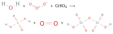  + + CrSO4 ⟶ + + 