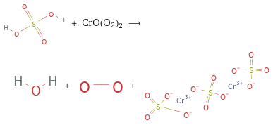  + CrO(O2)2 ⟶ + + 