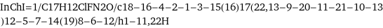 InChI=1/C17H12ClFN2O/c18-16-4-2-1-3-15(16)17(22, 13-9-20-11-21-10-13)12-5-7-14(19)8-6-12/h1-11, 22H