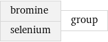 bromine selenium | group