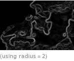  (using radius=2)