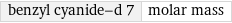 benzyl cyanide-d 7 | molar mass