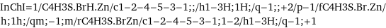 InChI=1/C4H3S.BrH.Zn/c1-2-4-5-3-1;;/h1-3H;1H;/q-1;;+2/p-1/fC4H3S.Br.Zn/h;1h;/qm;-1;m/rC4H3S.BrZn/c1-2-4-5-3-1;1-2/h1-3H;/q-1;+1