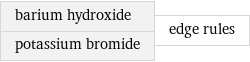 barium hydroxide potassium bromide | edge rules