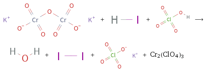  + + ⟶ + + + Cr2(ClO4)3