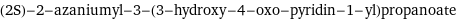 (2S)-2-azaniumyl-3-(3-hydroxy-4-oxo-pyridin-1-yl)propanoate