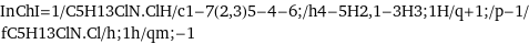 InChI=1/C5H13ClN.ClH/c1-7(2, 3)5-4-6;/h4-5H2, 1-3H3;1H/q+1;/p-1/fC5H13ClN.Cl/h;1h/qm;-1