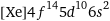 [Xe]4f^145d^106s^2