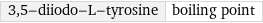 3, 5-diiodo-L-tyrosine | boiling point