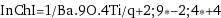 InChI=1/Ba.9O.4Ti/q+2;9*-2;4*+4