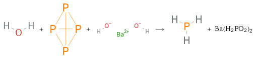  + + ⟶ + Ba(H2PO2)2