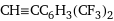 CH congruent CC_6H_3(CF_3)_2