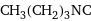 CH_3(CH_2)_3NC