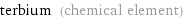 terbium (chemical element)