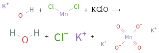  + + KClO ⟶ + + 