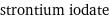 strontium iodate