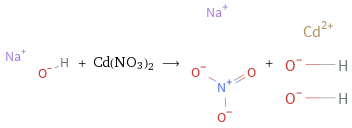  + Cd(NO3)2 ⟶ + 