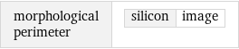 morphological perimeter | silicon | image