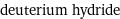 deuterium hydride