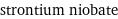 strontium niobate