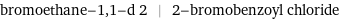 bromoethane-1, 1-d 2 | 2-bromobenzoyl chloride