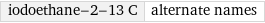 iodoethane-2-13 C | alternate names