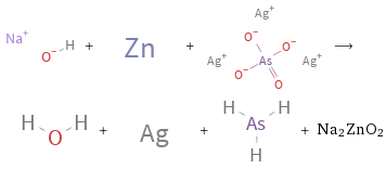  + + ⟶ + + + Na2ZnO2