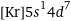 [Kr]5s^14d^7